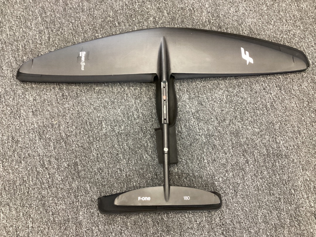1500cm2 F-One Seven Seas and 180 DW XXS Stabilizer,  B+ Condition