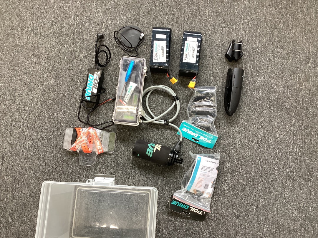 Foil Drive V1 - 3 Blade Upgrade & 2 High Power Batteries,  B- Condition