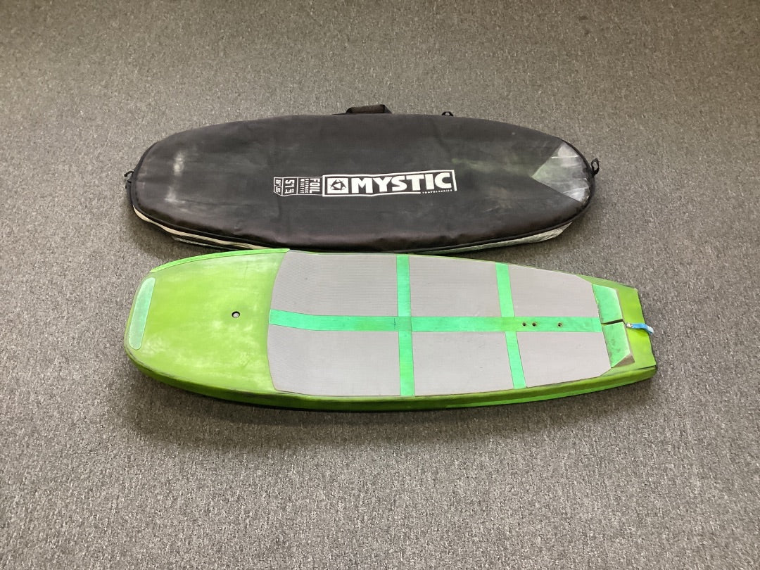 5 ft, 20in, 60L custom custom Bob Randolph foil board,  B Condition