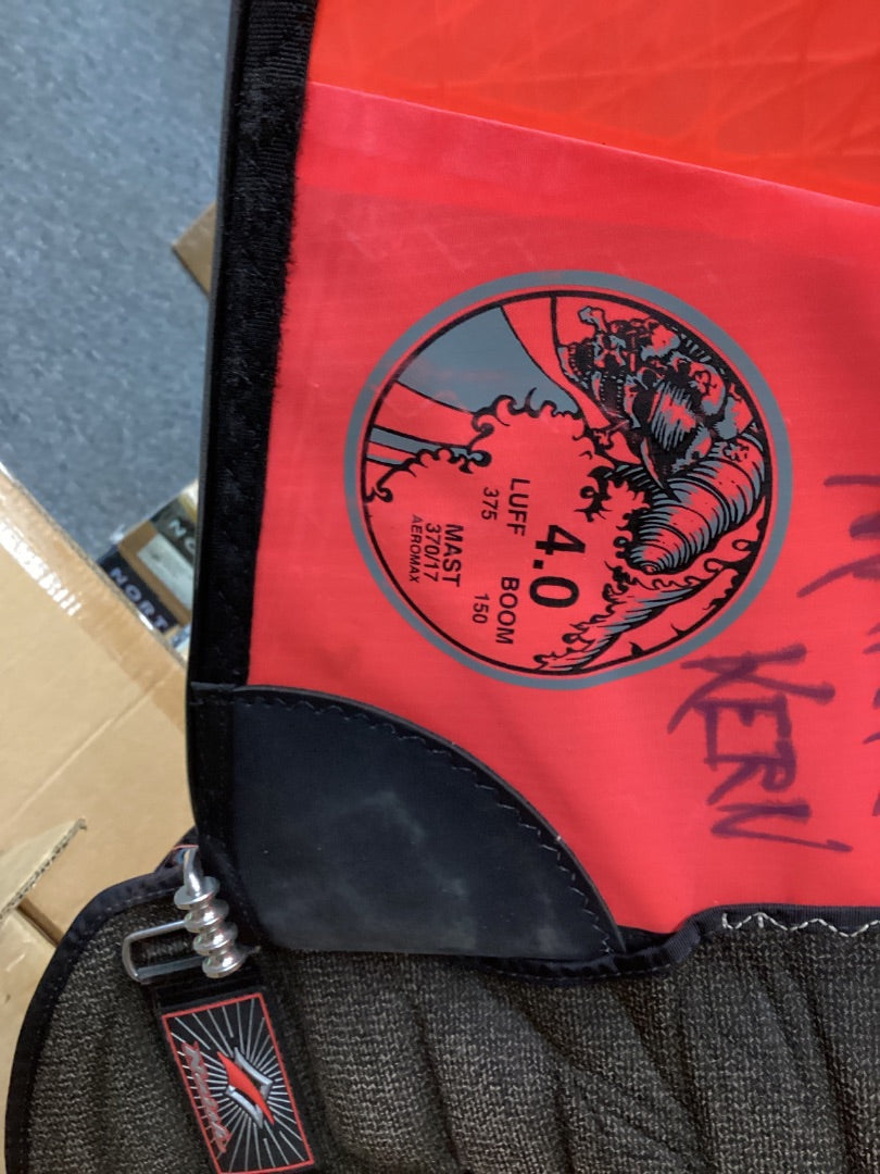 4.0m2 Naish Used Windsurf Sails,  B Condition