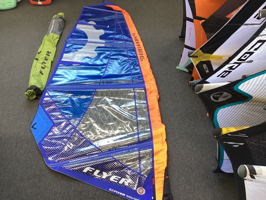 6.0m2 Sailworks Flyer Sail,  B Condition