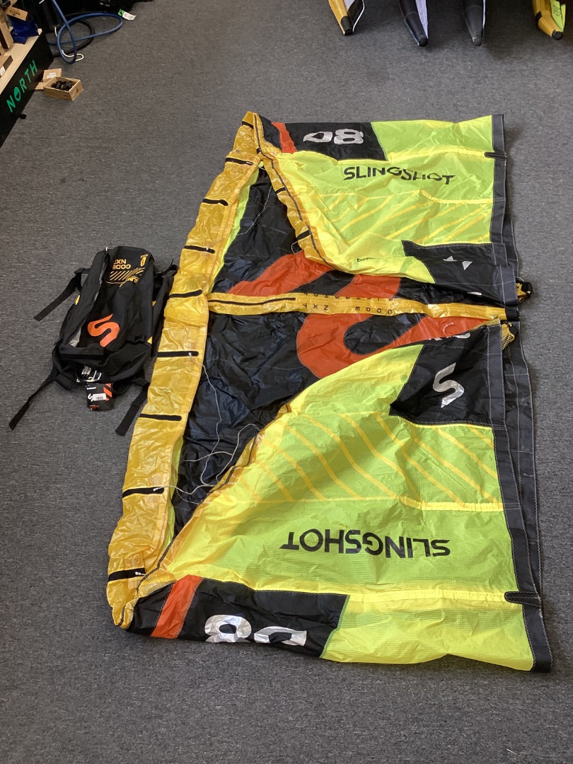 8m2 Slingshot Code NXT, 2025 B+ Condition