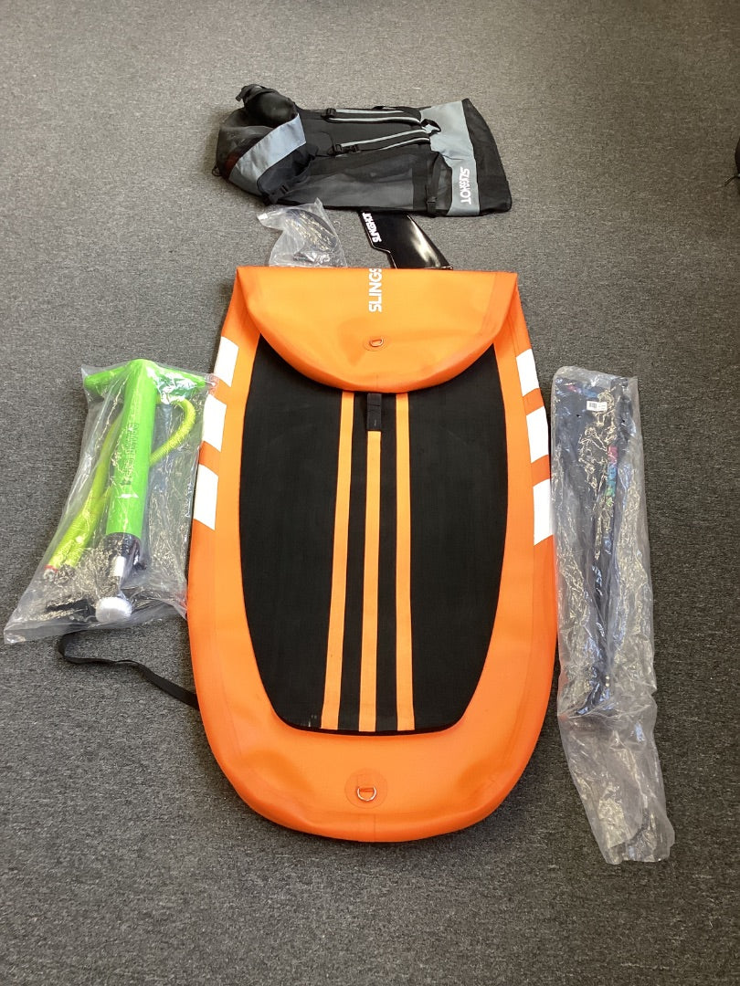 7'-0" x 31.5" Slingshot Tracker 7'-0" Inflatable SUP,  B+ Condition