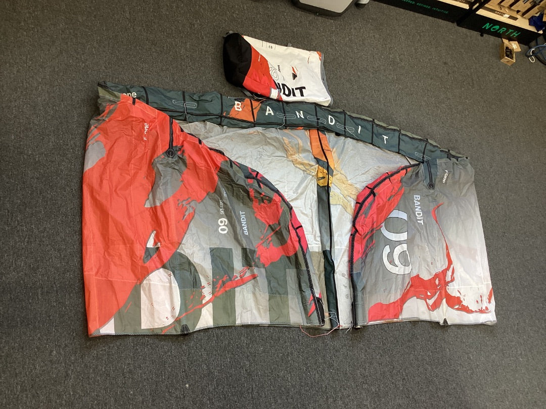 9m2 F-One Bandit by Brainchild, 2025 B+ Condition