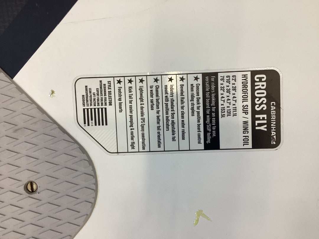 150L Cabrinha Cross Fly,  B Condition