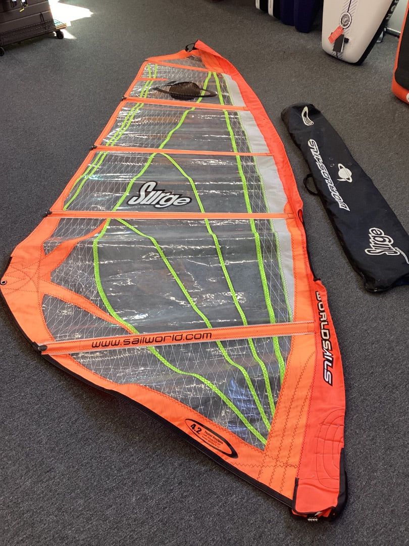 4.2m2 World Sails Surge,  B Condition