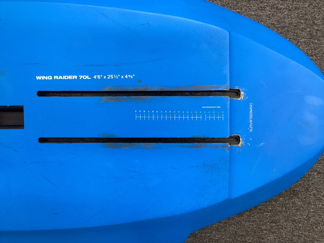 70l Slingshot Wind Raider V1,  B- Condition