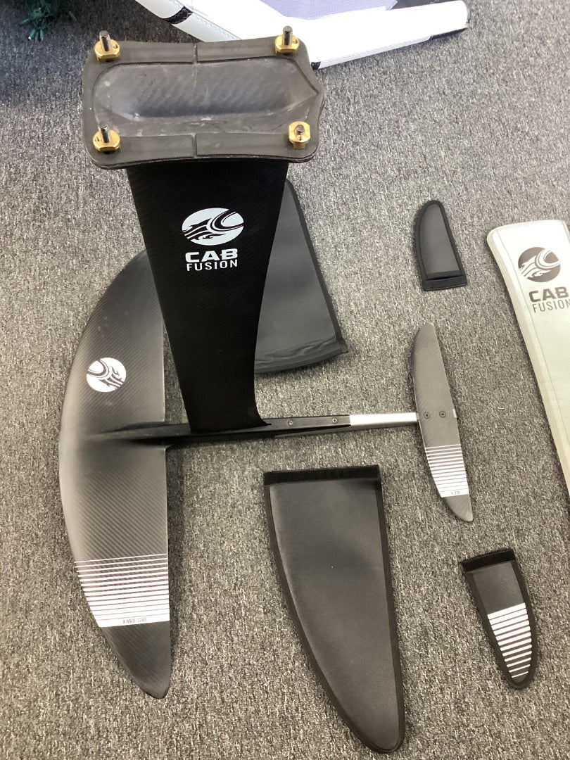 1240 cm2 Cabrinha 1240 Mark 2 HP MA Front Wing / 80cm Carbon Mast / 230 Stab,  B- Condition