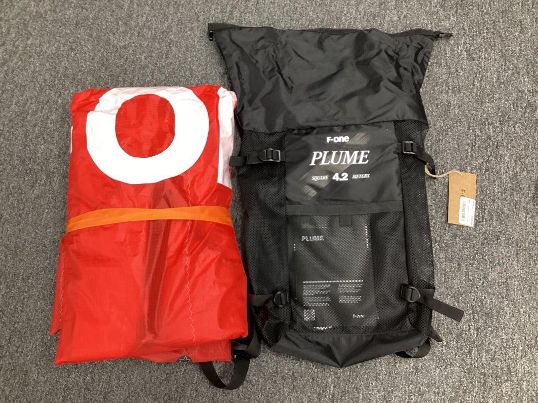 4.2m2 F-One Plume K-Wing, 2025 A+ Condition