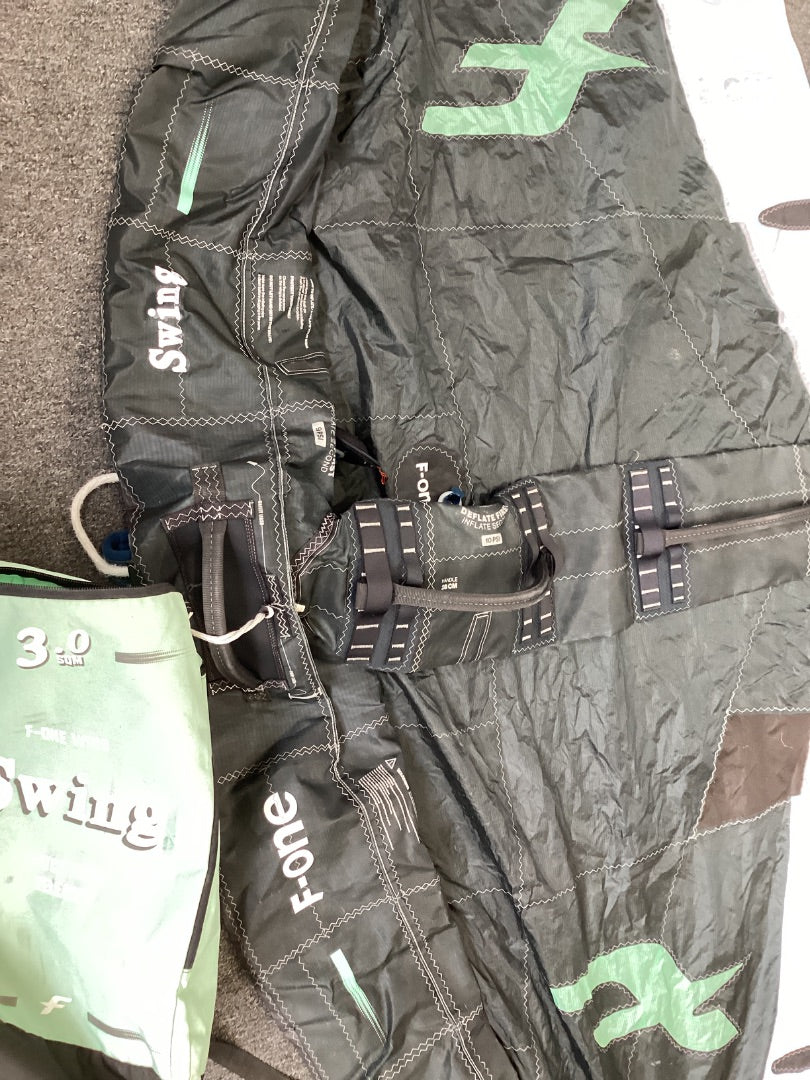 3.0m2 F-One Swing V4, 2024 B+ Condition