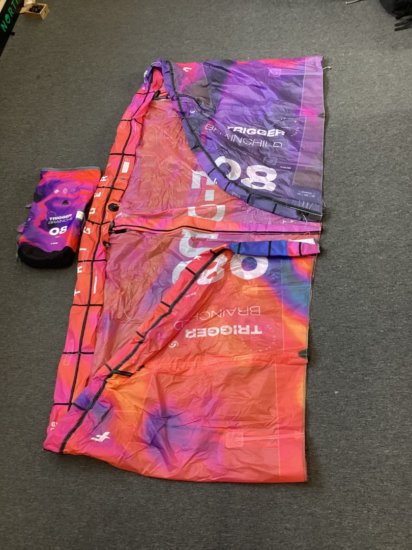 8m2 F-One Trigger by Brainchild, 2025 B+ Condition