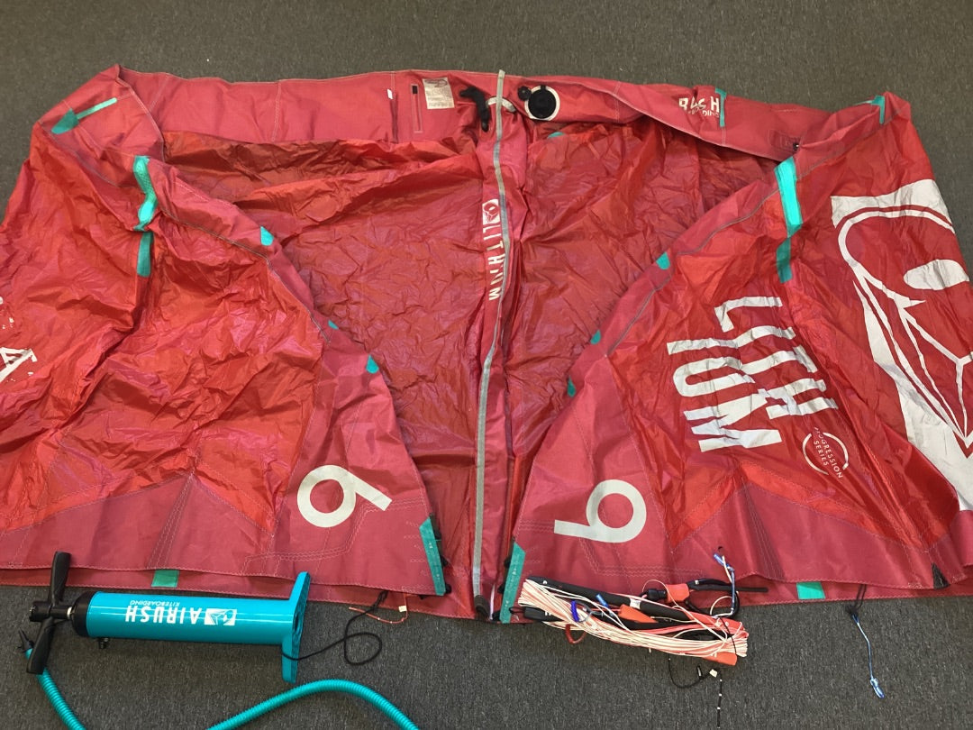 9m Airush Lithium,   Condition