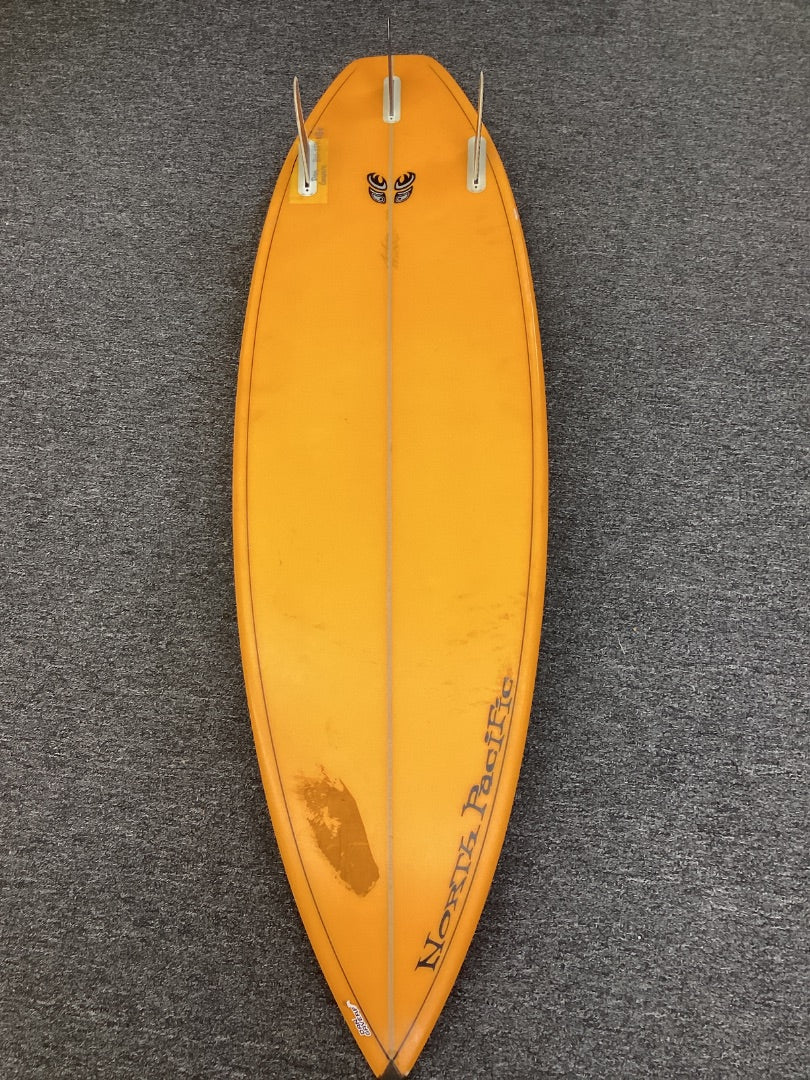5' / 8" North Pacific Surfboard,  B Condition