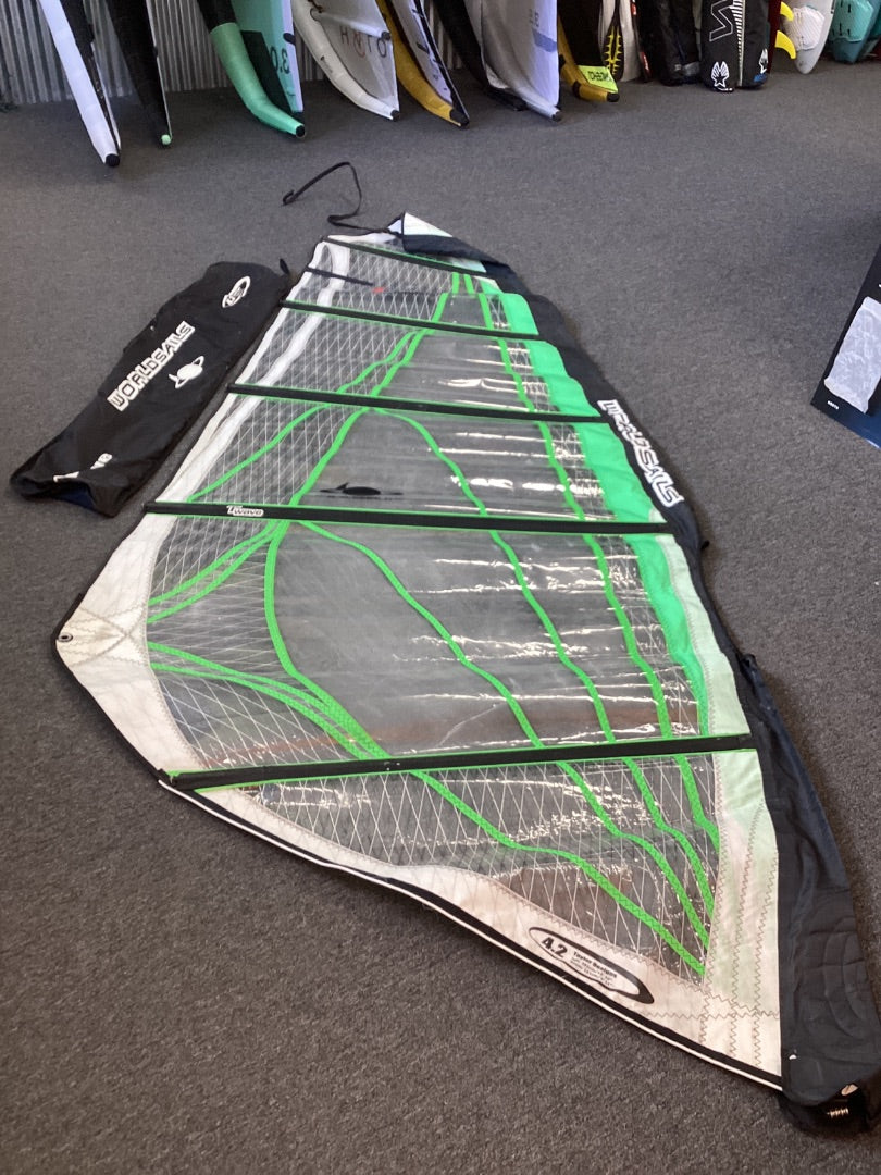4.2m2 World Sails T-Wave,  B Condition
