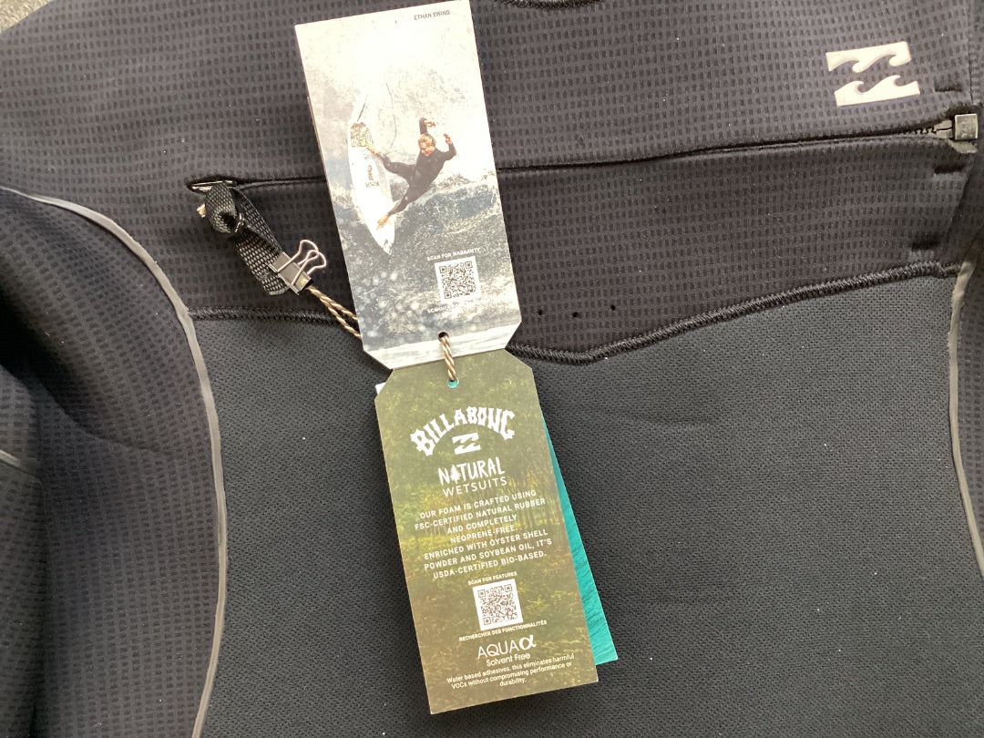 XXL Billabong 5/4 wetsuit w/ hood, 2025 A+ Condition