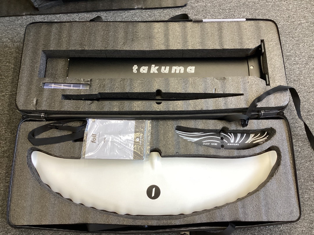 1500cm2, 75cm mast, 218rw, w/ stab Takuma Takuma Kasira 1500 full foil setup,  B+ Condition