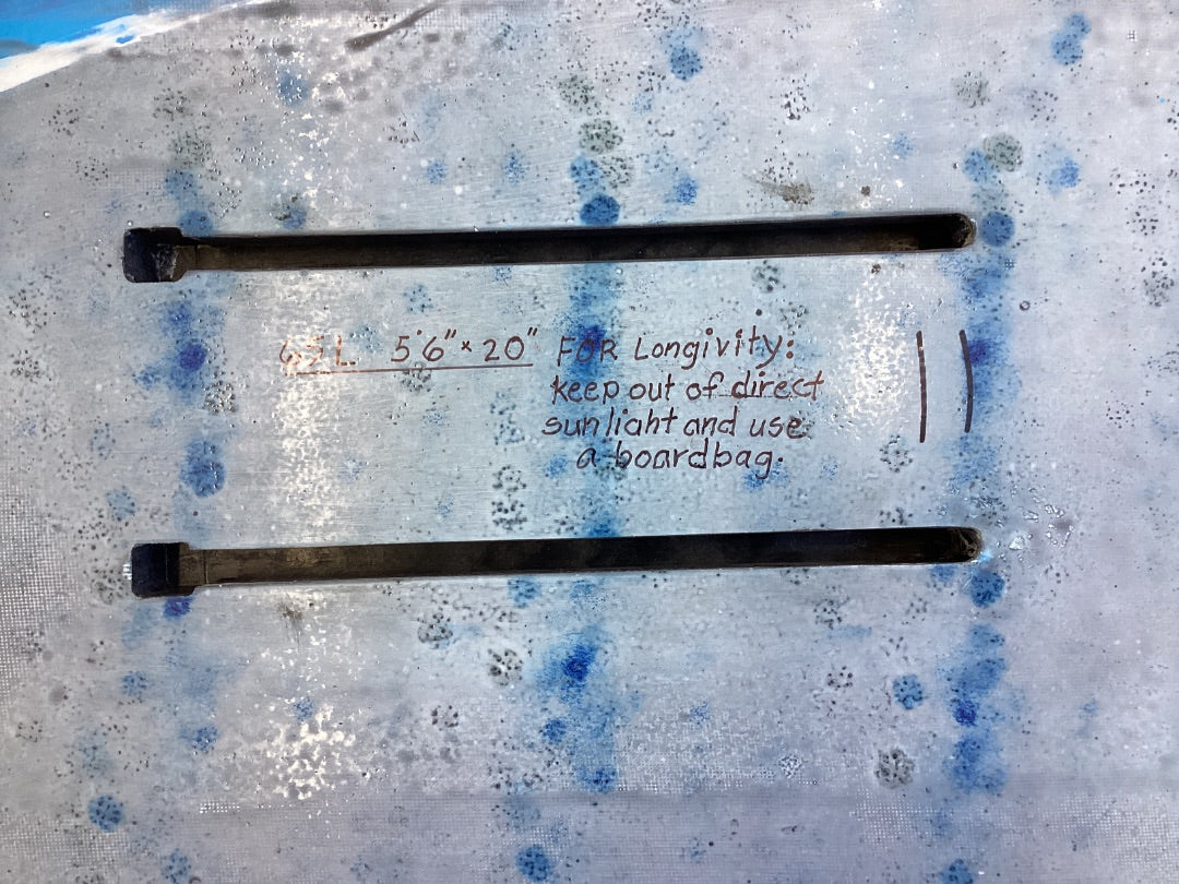 5'6" x 20" 65L JB Custom Carbon, 2025 B+ Condition
