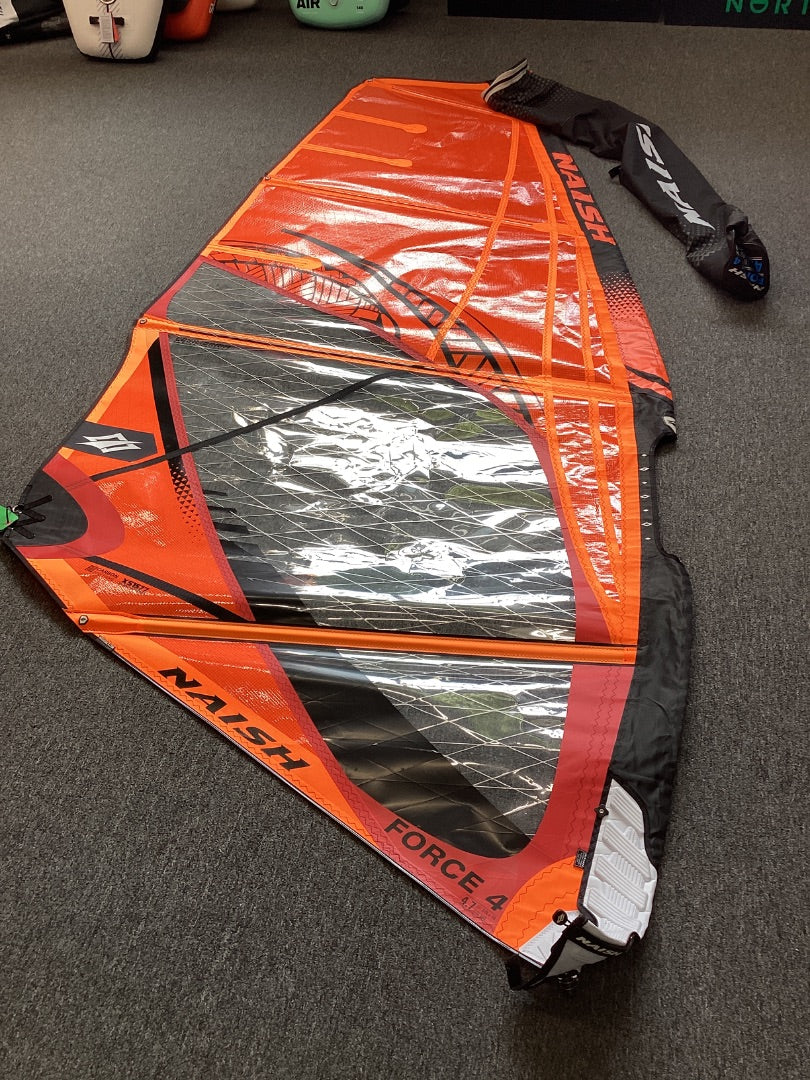 4.7m2 Orange Naish Force 4, 2024 B+ Condition