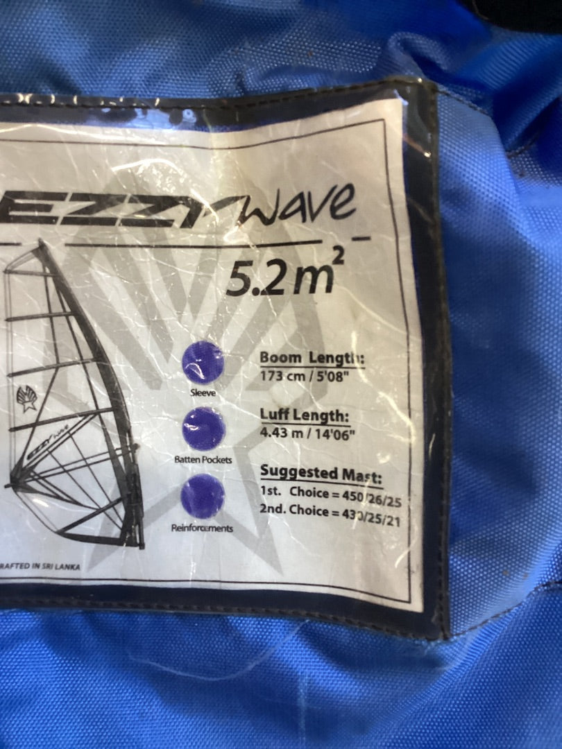 5.2m2 EZZY wave,  B+ Condition