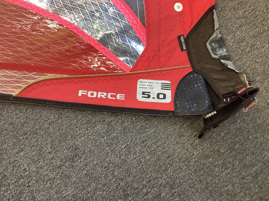 5.0m2 Naish Force,  B Condition