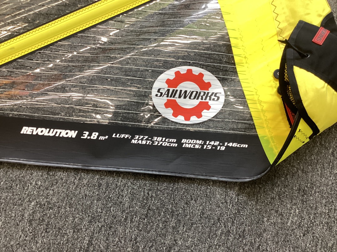 3.8m2 Sailworks Revolution,  C Condition