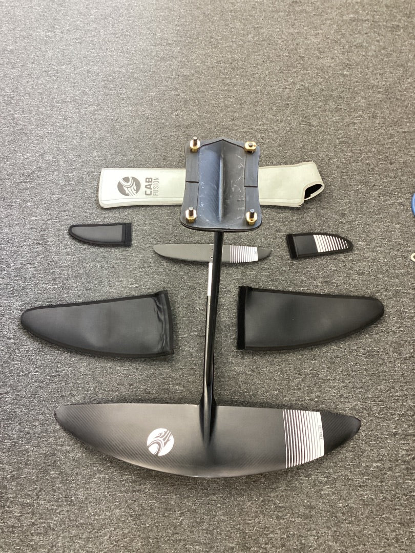 1240 cm2 Cabrinha 1240 Mark 2 HP MA Front Wing / 80cm Carbon Mast / 230 Stab,  B- Condition