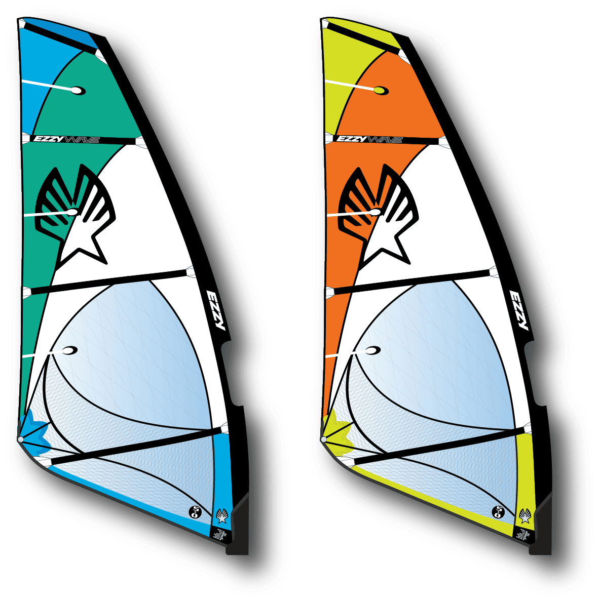 Ezzy Wave 2026 Windsurf Sail | Lightweight High-Control Wave Sail