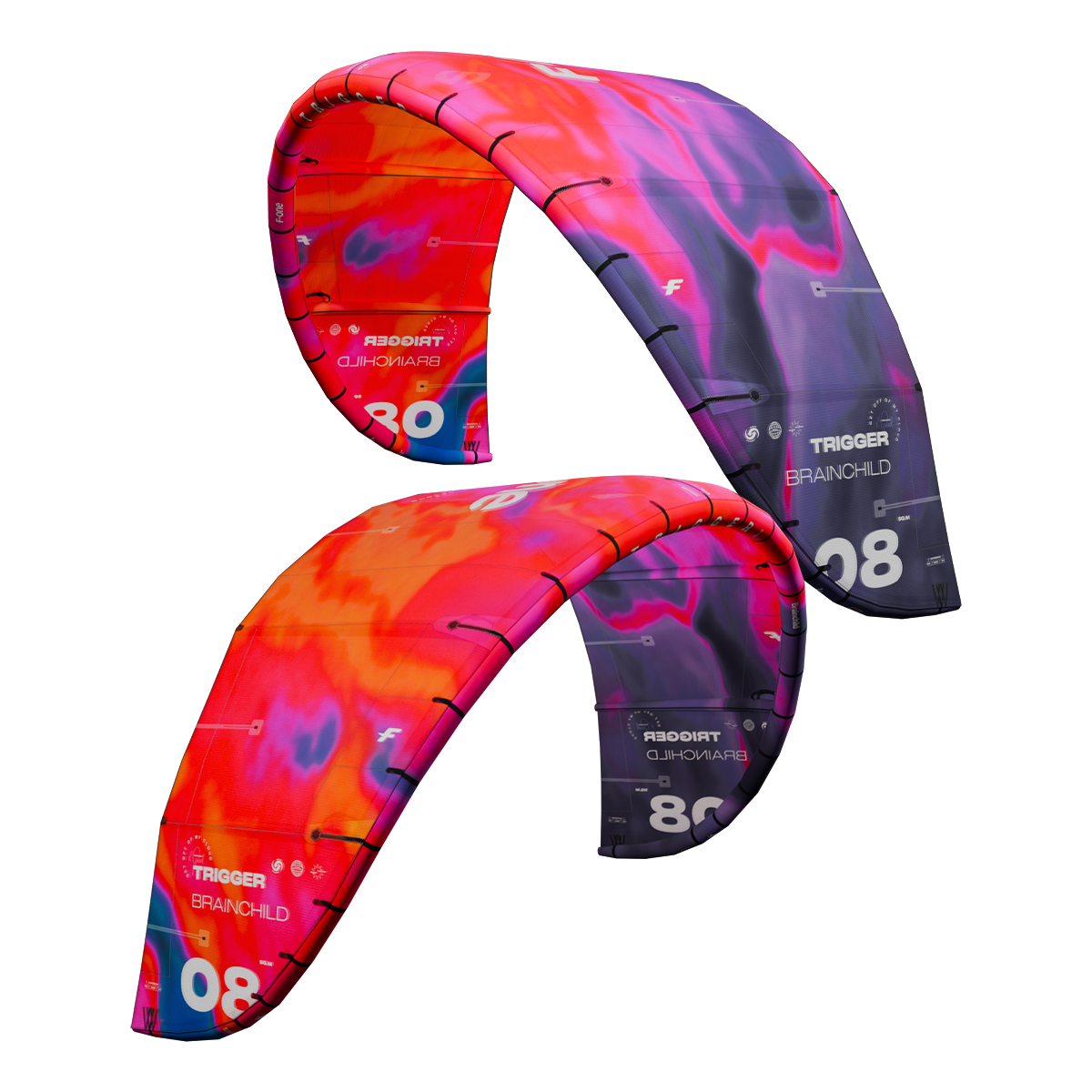 2026 F-One TRIGGER BRAINCHILD 3 Kiteboarding Kite