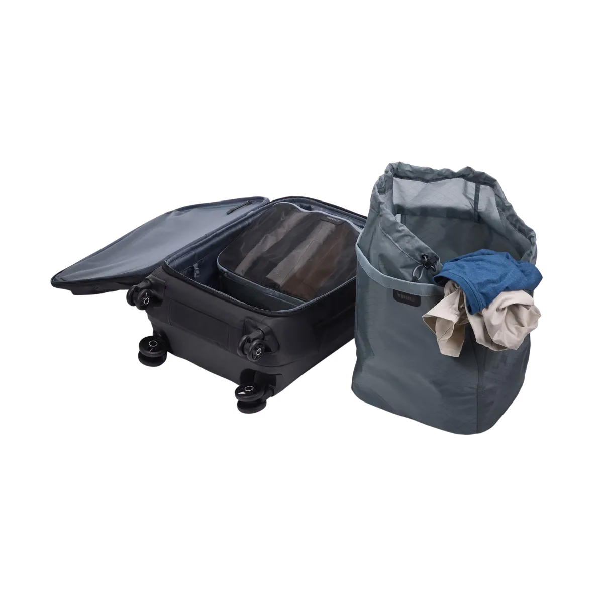 2026 Thule Packable Laundry Bag Pond Gray