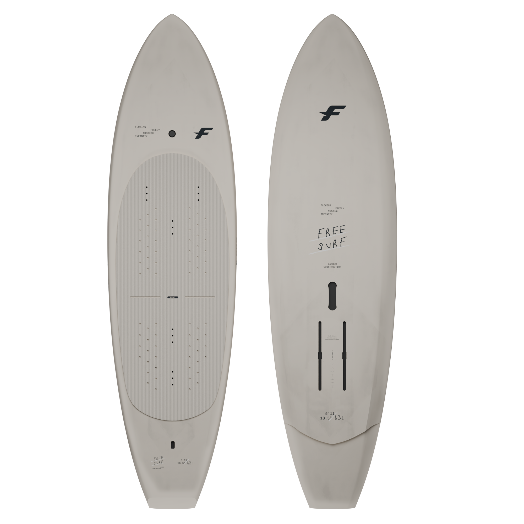 2026 North Rover + F-One Rocket Free Surf Parawing & Board Package