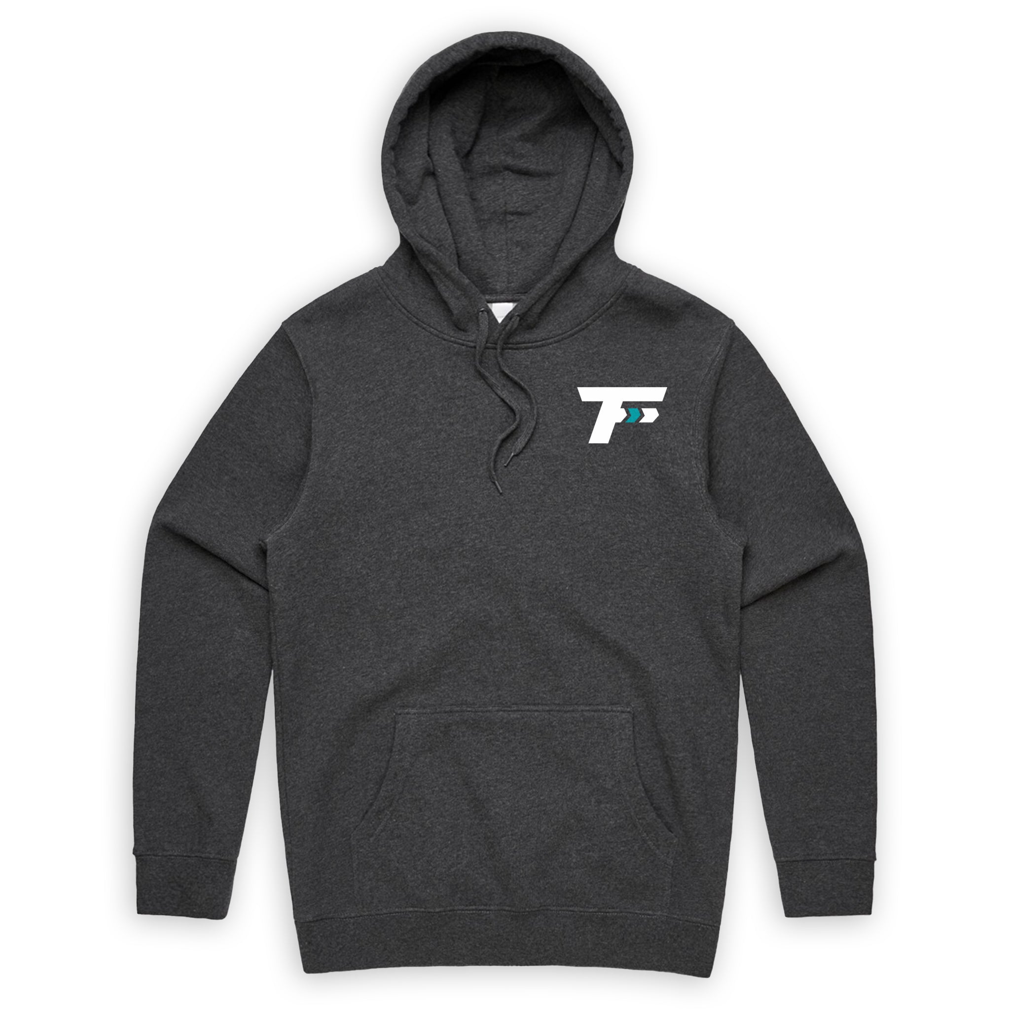 Foil Drive Hoodie Small - Grey Marle