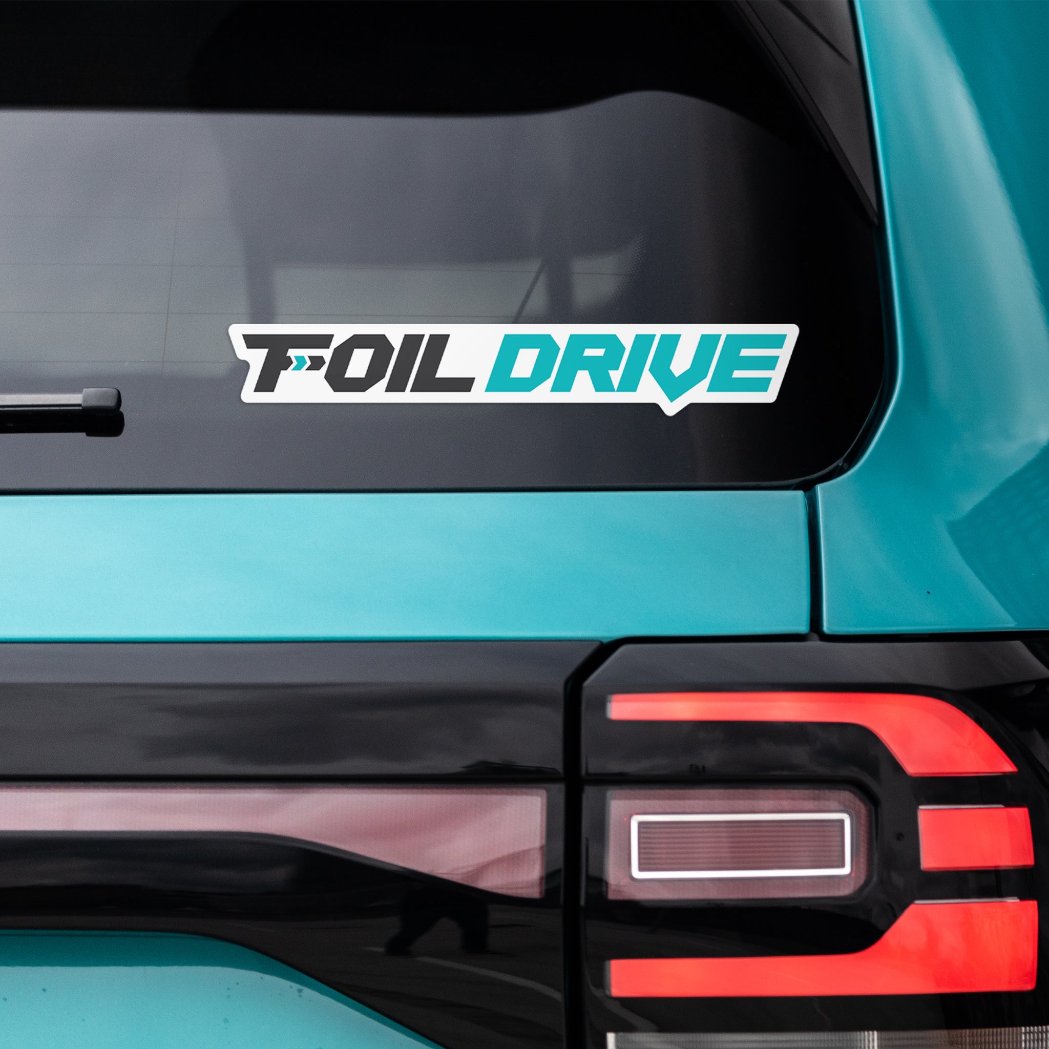 Foil Drive Bumper Sticker (3 Pack)
