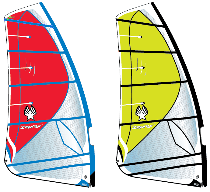 Ezzy Zephyr Windsurf Sail 7.5