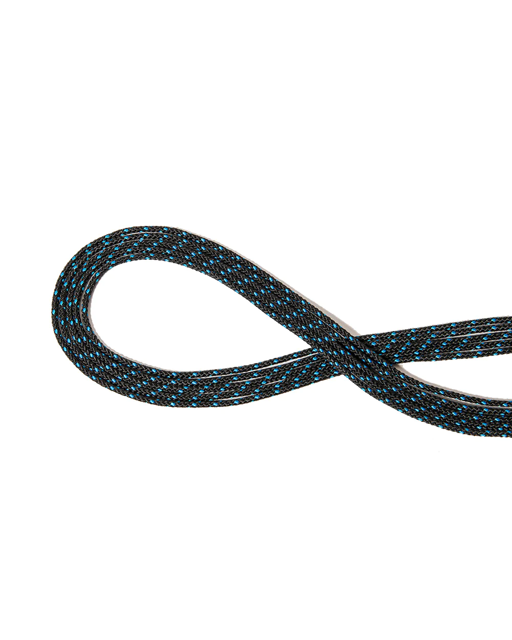 Rope Black/Blue Polyester 5/32" (4mm) Downhaul Line 1ft Precut