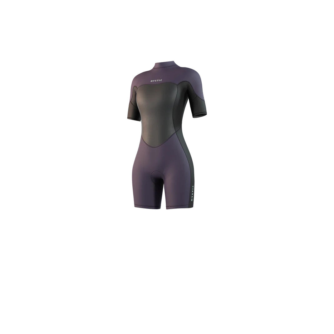 Mystic Brand Shorty 3/2mm Back Zip Flatlock Women 2025