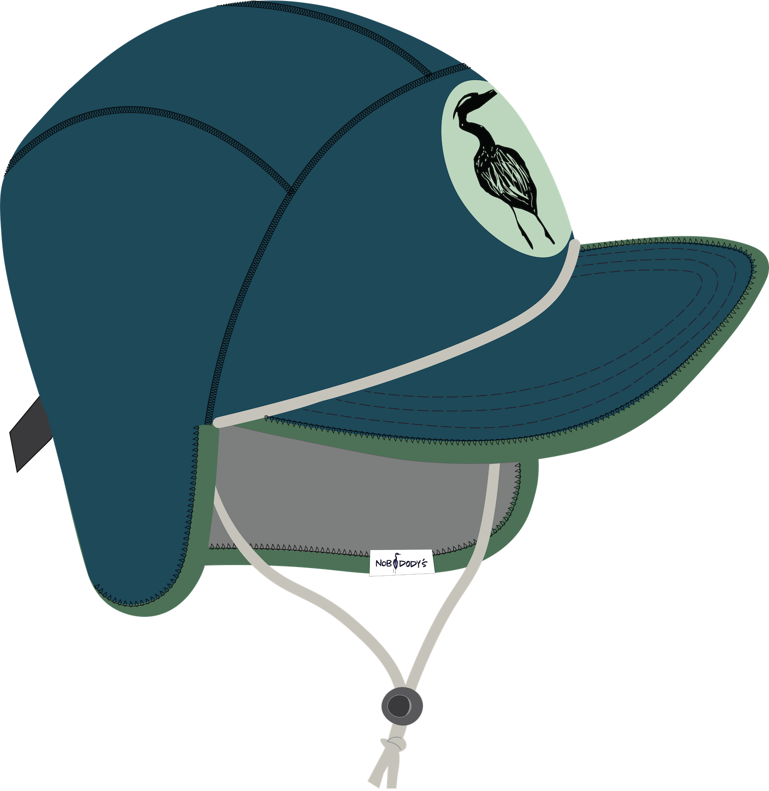 Nobdody's Soli Neoprene Hat 2023-2024