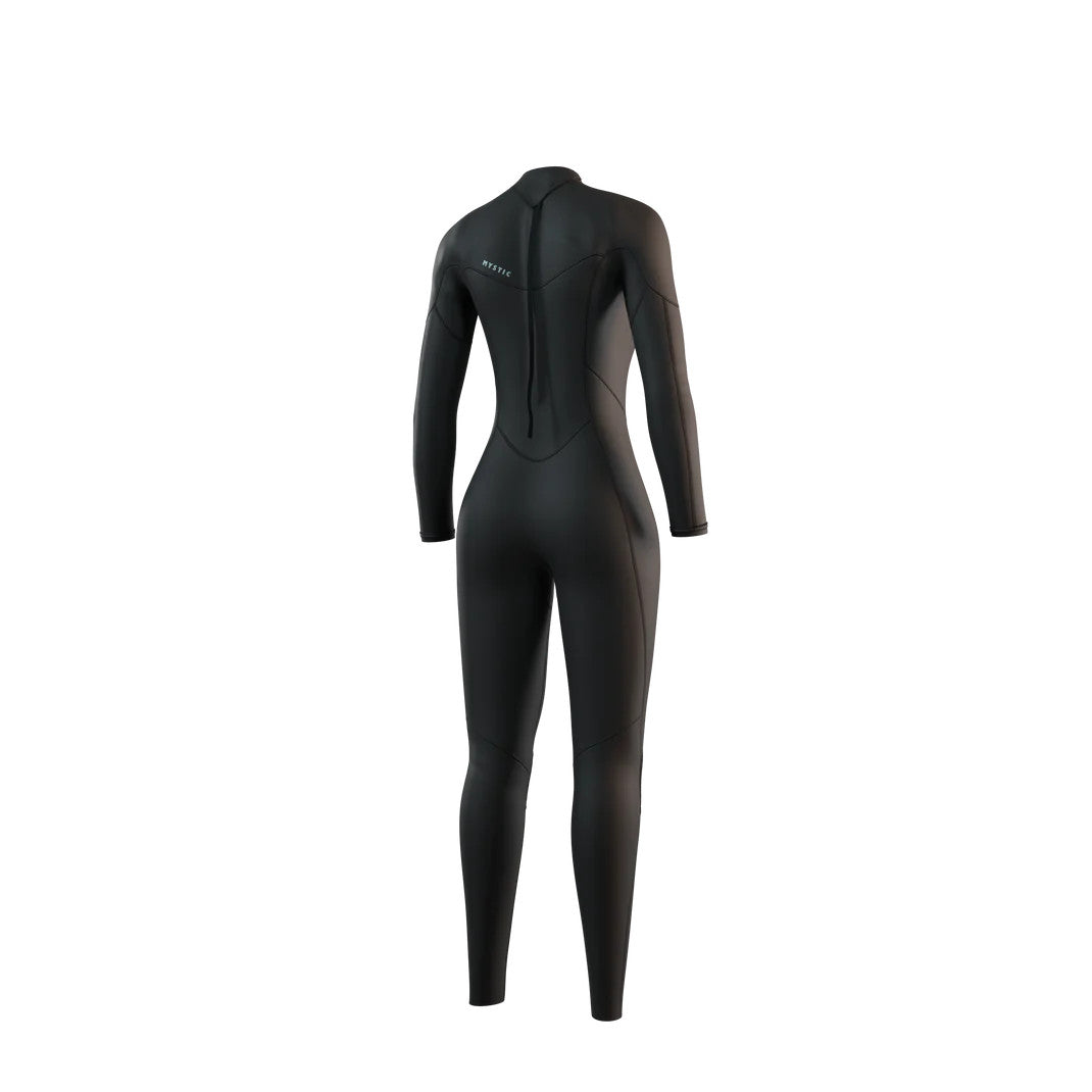 Mystic Brand Fullsuit 3/2mm Back Zip Flatlock Women 2025