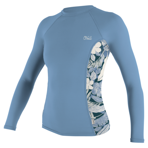 O'Neill Women'S Side Print L/S Rash Guard