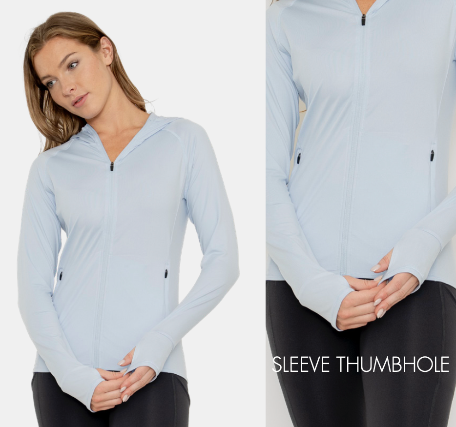 Windance STEPHIE Long Sleeve Full Front Zip Jacket