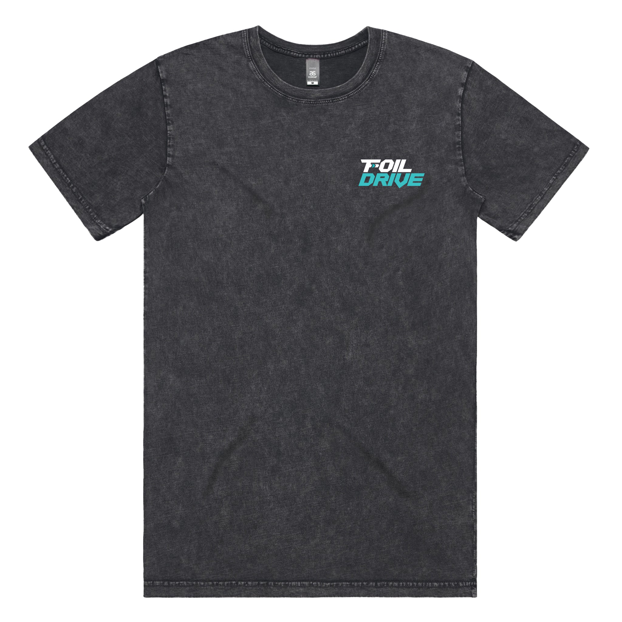 Foil Drive Stone Wash Shirt Black - Extra Large