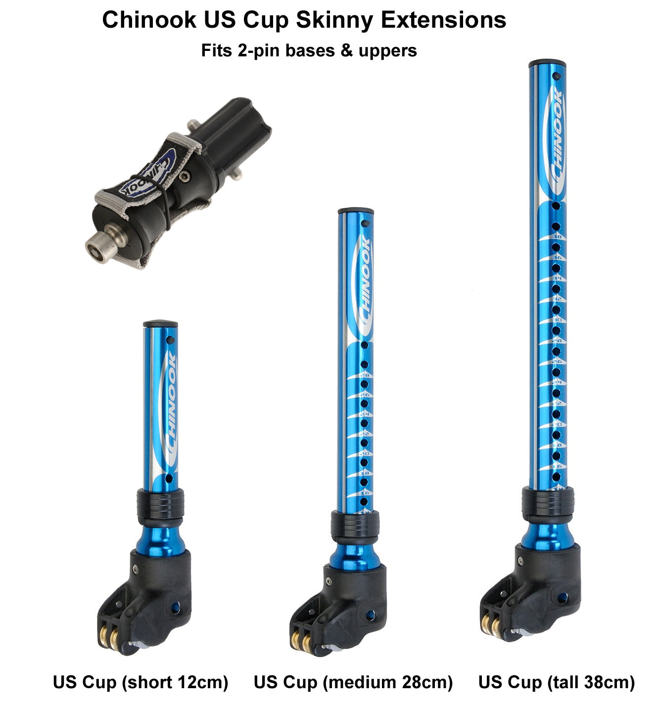 ウインドサーフィンCHINOOK アルミ ユーロ RDM 38cm ウインドサーフィンCHINOOK アルミ ユーロ RDM 38cm