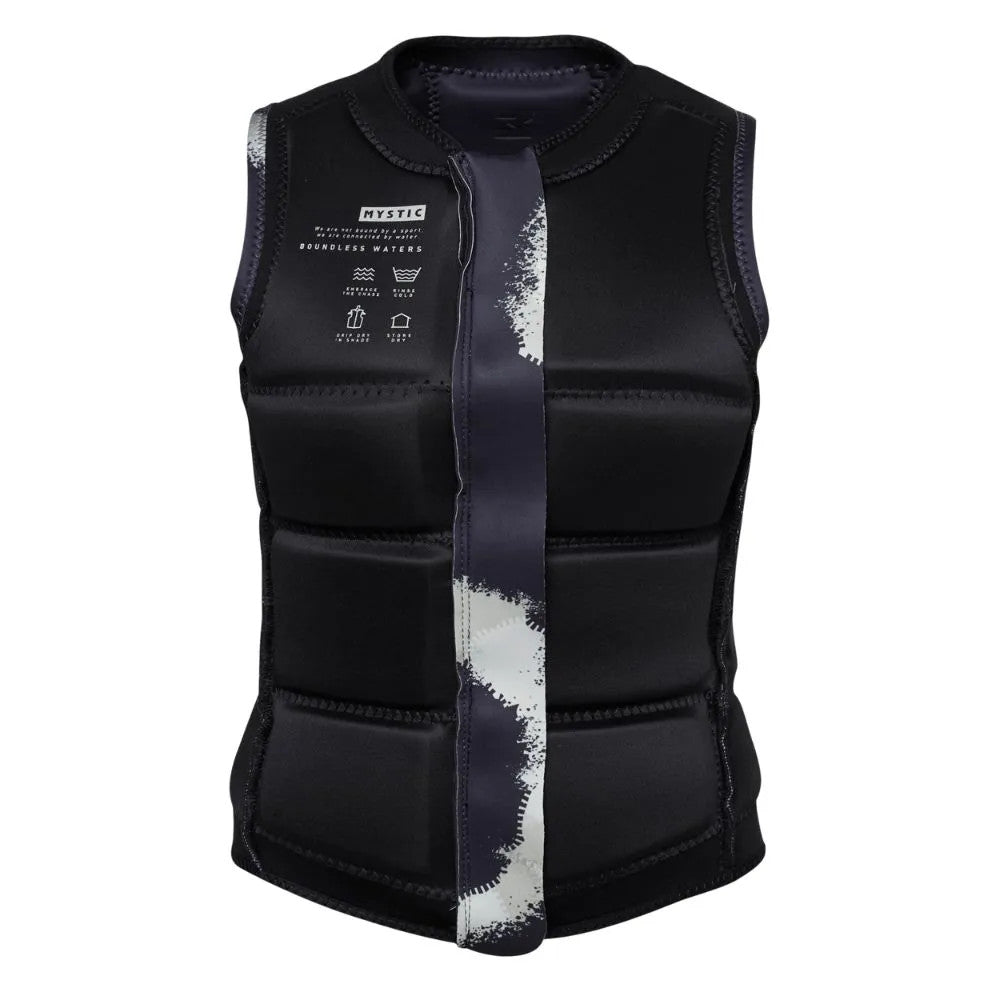 Mystic Evoke Impact Vest Front Zip Wake Women 2025