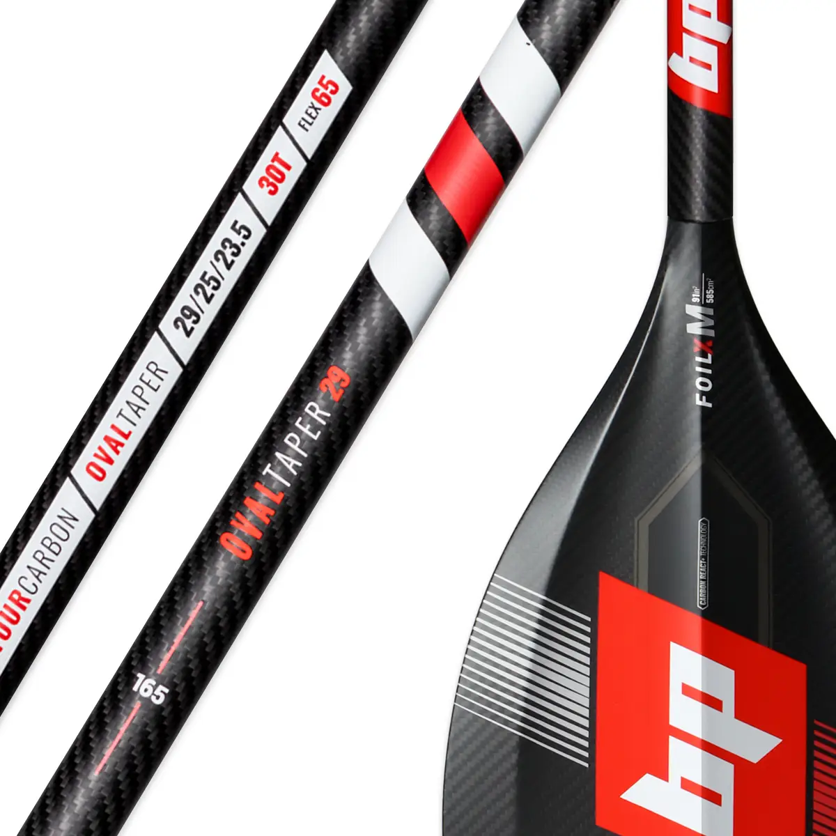 Black Project FoilX SUP Paddle - 3-Piece