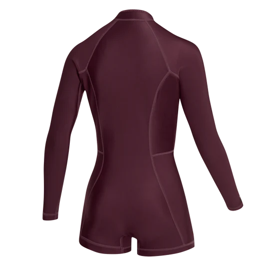 2026 Mystic Lunar Longarm Shorty 2/2mm Fzip Women