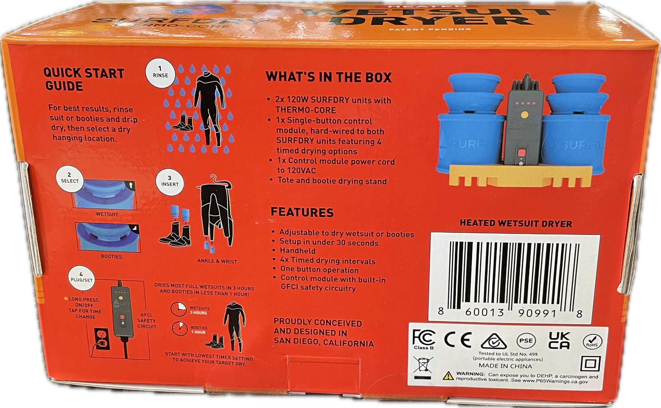 Surfdry Heated Wetsuit Dryer