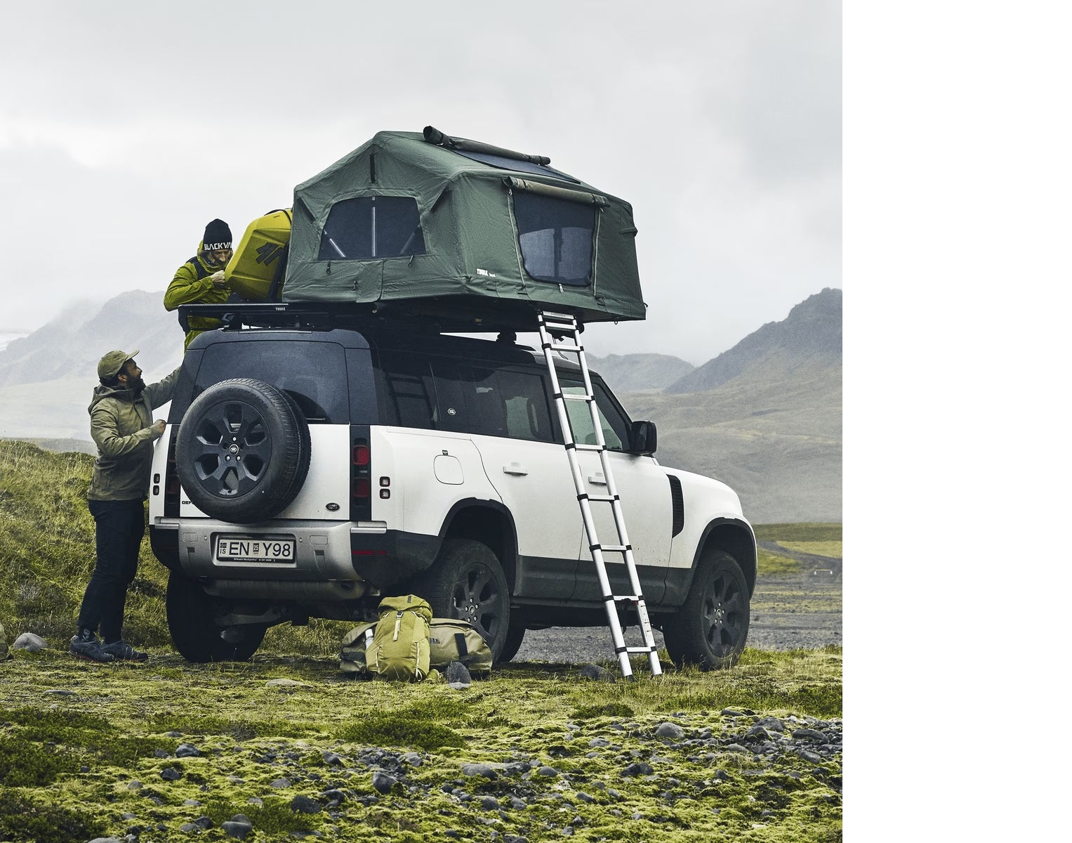 Thule Caprock Roof Cargo Rack Railing Kit