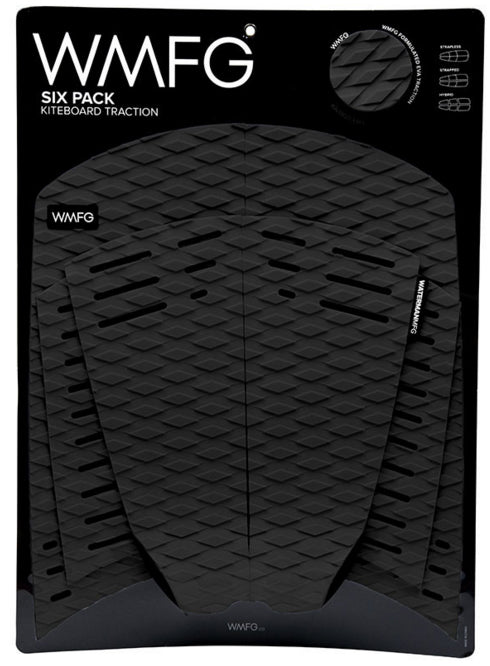 WMFG Six Pack Deck Pads Black