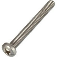Footstrap SS Screw 10x3/4