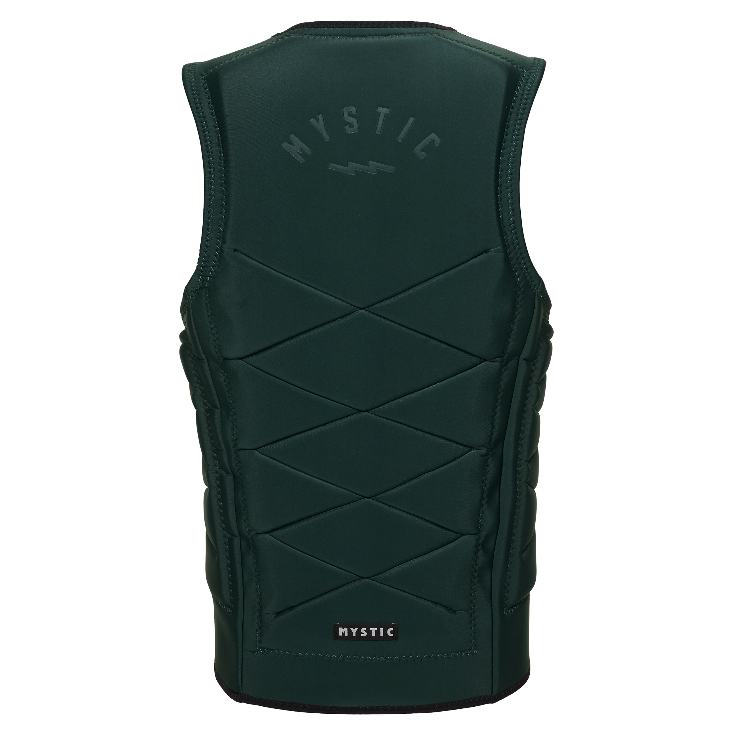 Mystic Outlaw Impact Vest Front Zip Wake