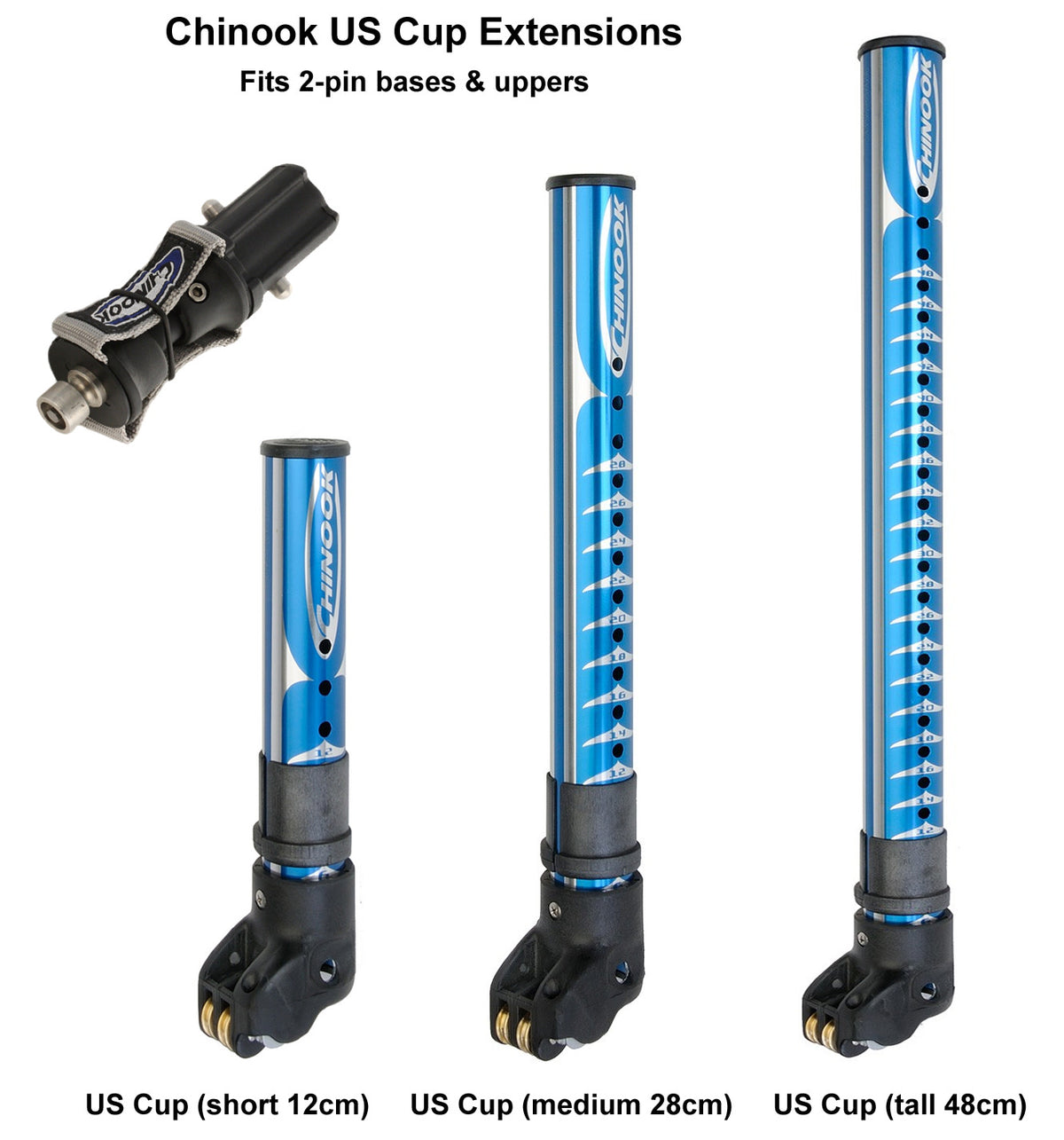 Chinook SDM Aluminum Extension US Cup